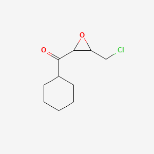 [3-(Chloromethyl)oxiran-2-yl](cyclohexyl)methanone