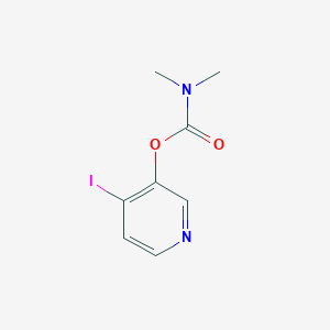 molecular formula C8H9IN2O2 B1459046 4-Iodopyridin-3-yl dimethylcarbamate CAS No. 1425334-68-4