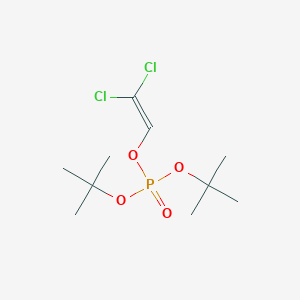 molecular formula C10H19Cl2O4P B14590573 Di-tert-butyl 2,2-dichloroethenyl phosphate CAS No. 61469-92-9