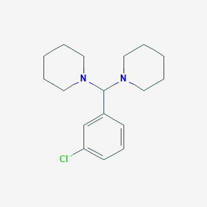 1,1'-[(3-Chlorophenyl)methylene]dipiperidine