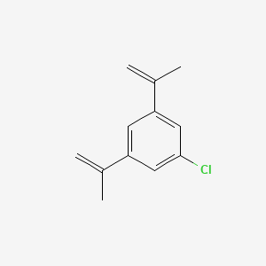 molecular formula C12H13Cl B14590635 1-Chloro-3,5-di(prop-1-en-2-yl)benzene CAS No. 61342-06-1