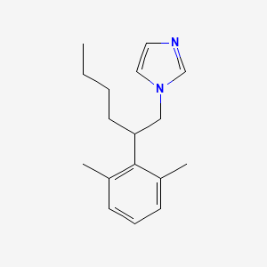 1-[2-(2,6-Dimethylphenyl)hexyl]-1H-imidazole