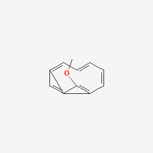 molecular formula C12H12O B14590698 8-Methoxybicyclo[5.3.1]undeca-1,3,5,7,9-pentaene CAS No. 61358-09-6