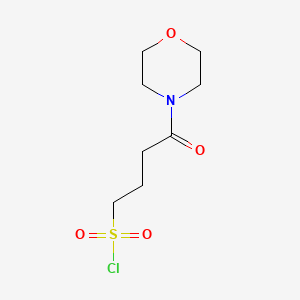 4-(Morpholin-4-yl)-4-oxobutane-1-sulfonyl chloride