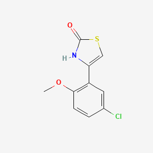 4-(5-Chloro-2-methoxyphenyl)thiazol-2-ol