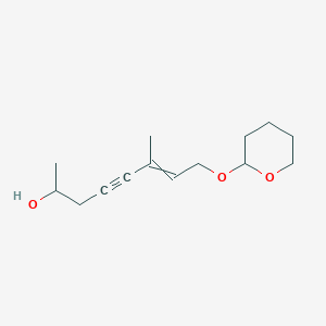 6-Methyl-8-[(oxan-2-yl)oxy]oct-6-en-4-yn-2-ol