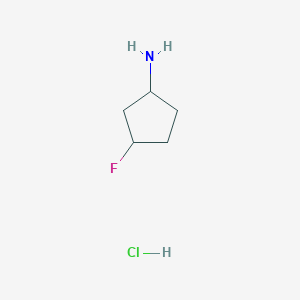 3-Fluorocyclopentan-1-amine hydrochloride