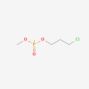 molecular formula C4H9ClO3P+ B14590928 (3-Chloropropoxy)(methoxy)oxophosphanium CAS No. 61047-59-4