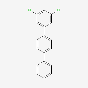 molecular formula C18H12Cl2 B14591010 1,3-Dichloro-5-(4-phenylphenyl)benzene CAS No. 61576-85-0