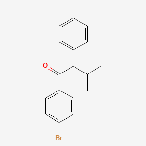 1-(4-Bromophenyl)-3-methyl-2-phenylbutan-1-one