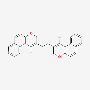 2,2'-(Ethane-1,2-diyl)bis(1-chloro-3H-naphtho[2,1-b]pyran)