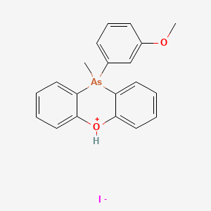 molecular formula C20H19AsIO2 B14591064 CID 71397642 