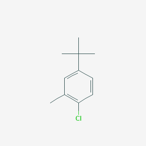 molecular formula C11H15Cl B14591099 4-tert-Butyl-1-chloro-2-methylbenzene CAS No. 61468-38-0