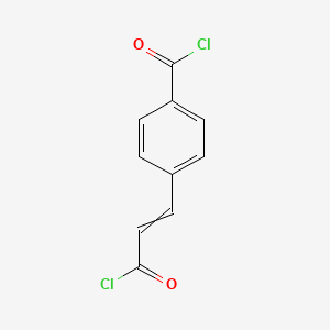 4-(3-Chloro-3-oxoprop-1-en-1-yl)benzoyl chloride