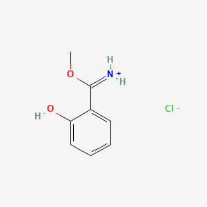 (2-Hydroxyphenyl)(methoxy)methaniminium chloride