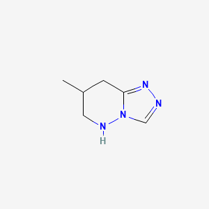 7-Methyl-5,6,7,8-tetrahydro[1,2,4]triazolo[4,3-b]pyridazine