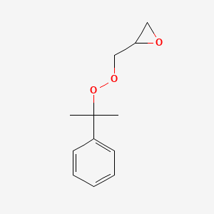 2-{[(2-Phenylpropan-2-yl)peroxy]methyl}oxirane