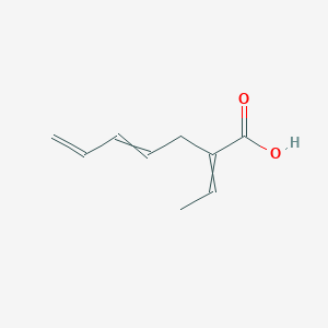 2-Ethylidenehepta-4,6-dienoic acid