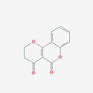 4H,5H-Pyrano[3,2-c][1]benzopyran-4,5-dione, 2,3-dihydro-