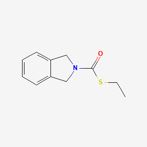 molecular formula C11H13NOS B14591410 S-Ethyl 1,3-dihydro-2H-isoindole-2-carbothioate CAS No. 61517-22-4