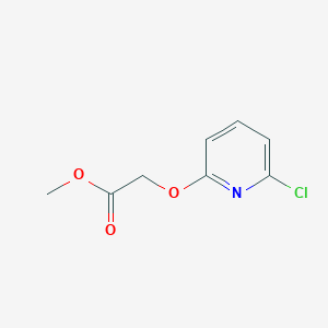 molecular formula C8H8ClNO3 B14591423 Methyl [(6-chloropyridin-2-yl)oxy]acetate CAS No. 61148-78-5