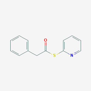 Benzeneethanethioic acid, S-2-pyridinyl ester