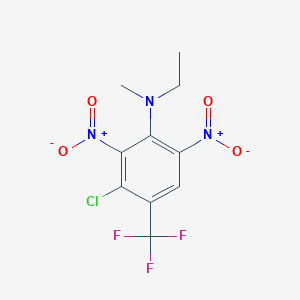 3-Chloro-N-ethyl-N-methyl-2,6-dinitro-4-(trifluoromethyl)aniline