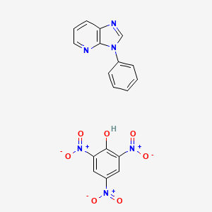 3-Phenylimidazo[4,5-b]pyridine;2,4,6-trinitrophenol