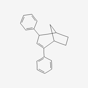 molecular formula C20H20 B14591546 2,4-Diphenylbicyclo[3.2.1]oct-2-ene CAS No. 61553-75-1