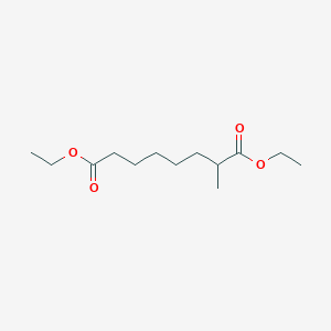 molecular formula C13H24O4 B14591575 Diethyl 2-methyloctanedioate CAS No. 61426-46-8