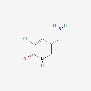 5-(Aminomethyl)-3-chloropyridin-2-OL