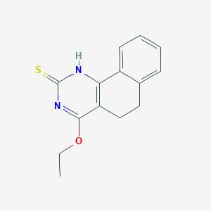 4-ethoxy-5,6-dihydro-1H-benzo[h]quinazoline-2-thione