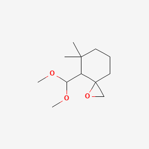 4-(Dimethoxymethyl)-5,5-dimethyl-1-oxaspiro[2.5]octane