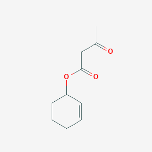 molecular formula C10H14O3 B14591768 Cyclohex-2-en-1-yl 3-oxobutanoate CAS No. 61363-92-6