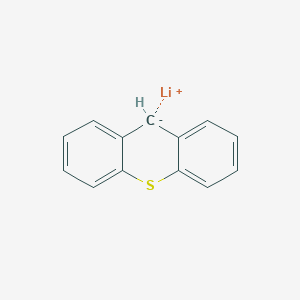 molecular formula C13H9LiS B14591796 lithium;9H-thioxanthen-9-ide CAS No. 61574-24-1