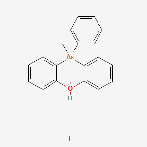 molecular formula C20H19AsIO B14591797 CID 71397644 