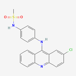 Methanesulfonanilide, 4'-((2-chloro-9-acridinyl)amino)-