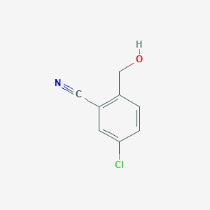 molecular formula C8H6ClNO B1459202 4-Chloro-2-cyanobenzyl alcohol CAS No. 1261759-50-5