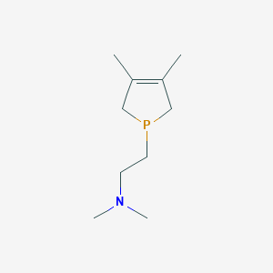 2-(3,4-Dimethyl-2,5-dihydro-1H-phosphol-1-yl)-N,N-dimethylethan-1-amine