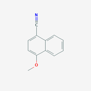 molecular formula C12H9NO B145921 4-甲氧基-1-萘甲腈 CAS No. 5961-55-7
