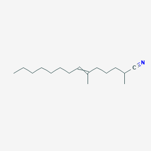 2,6-Dimethyltetradec-6-enenitrile