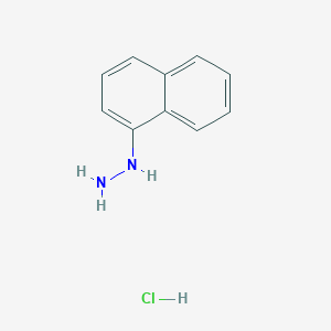 B145922 1-Naphthylhydrazine hydrochloride CAS No. 2243-56-3