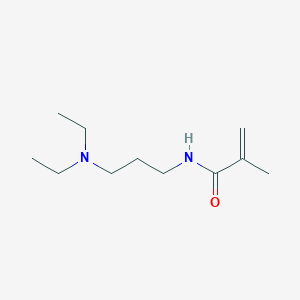 molecular formula C11H22N2O B14592237 2-Propenamide, N-[3-(diethylamino)propyl]-2-methyl- CAS No. 61630-72-6