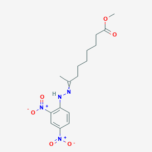 Methyl 8-[2-(2,4-dinitrophenyl)hydrazinylidene]nonanoate