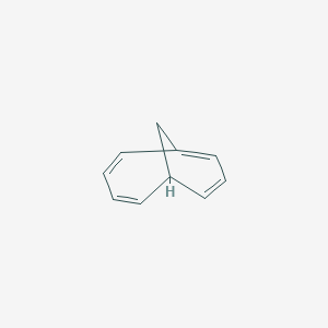 molecular formula C10H10 B14592270 Bicyclo[4.3.1]deca-2,4,6,8-tetraene CAS No. 61096-23-9