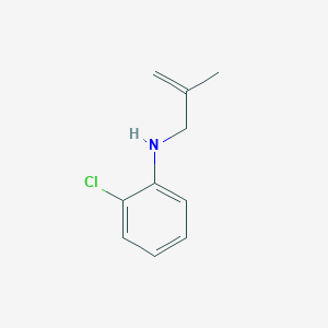 2-Chloro-N-(2-methylprop-2-en-1-yl)aniline