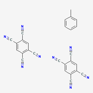 Benzene-1,2,4,5-tetracarbonitrile;toluene