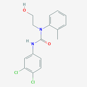 Urea, N'-(3,4-dichlorophenyl)-N-(2-hydroxyethyl)-N-(2-methylphenyl)-