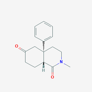 (4aS,8aR)-2-Methyl-4a-phenylhexahydroisoquinoline-1,6(2H,5H)-dione