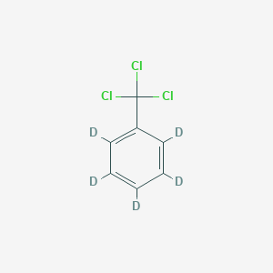 molecular formula C7H5Cl3 B1459249 A,A,A-Trichlorotoluene-D5 CAS No. 93232-45-2